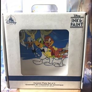 Disney Ink & Plate set of 4